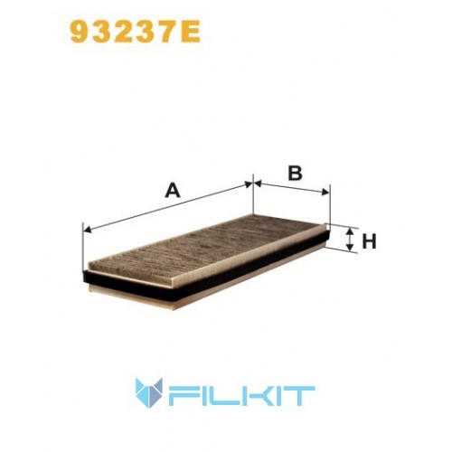 Cabin air filter 93237E [WIX]