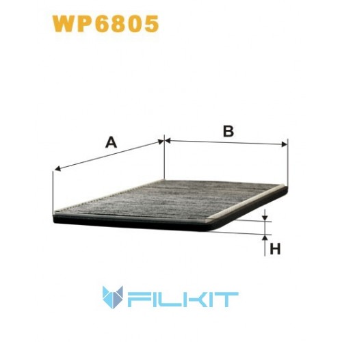 Фильтр салона (фильтр кабины) WP6805 [WIX]