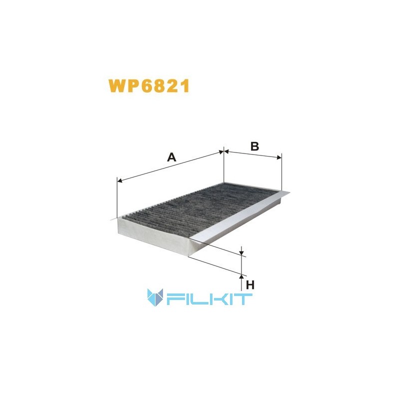 Cabin air filter WP6821 [WIX]