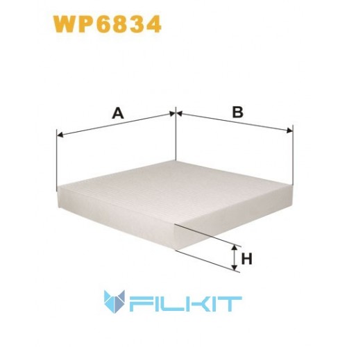 Cabin air filter WP6834 [WIX]
