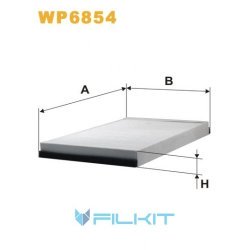 Cabin air filter WP6854 [WIX]