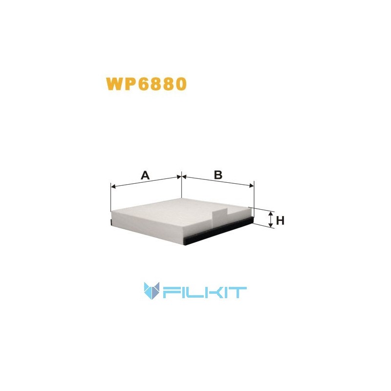 Cabin air filter WP6880 [WIX]