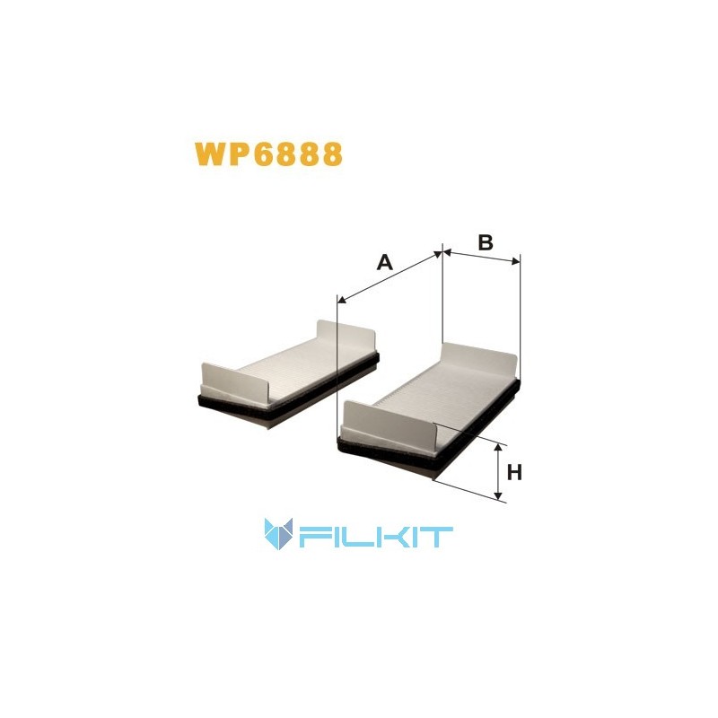 Cabin air filter WP6888 [WIX]