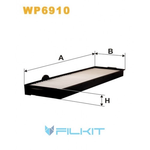 Cabin air filter WP6910 [WIX]