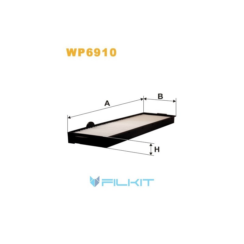 Cabin air filter WP6910 [WIX]