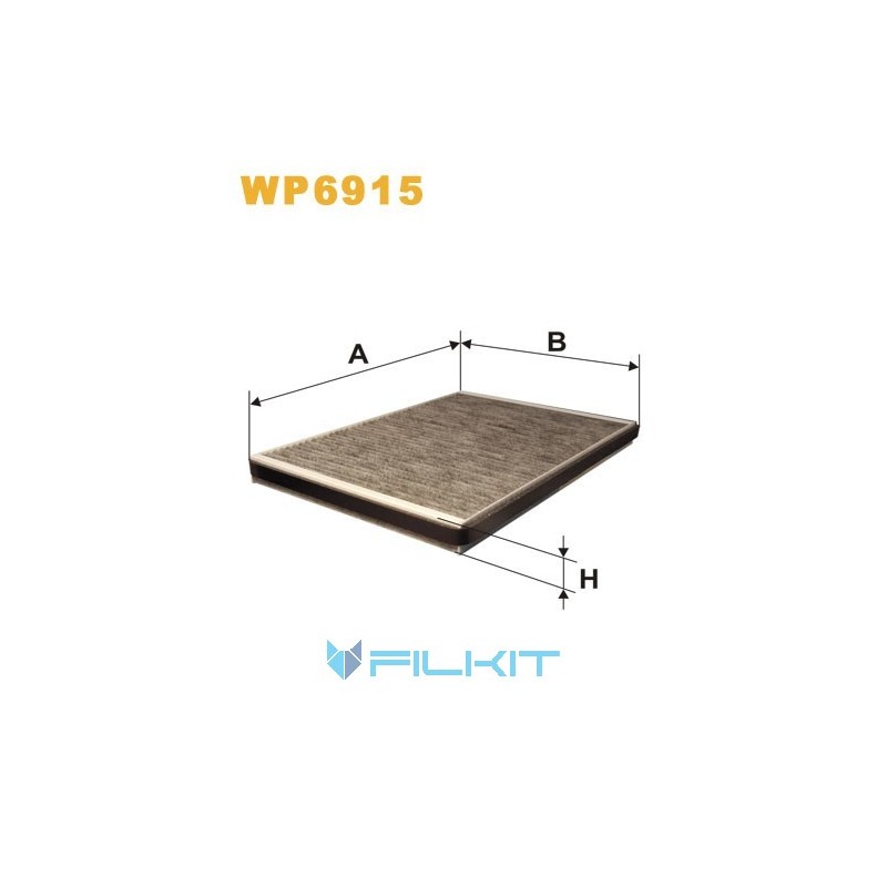 Cabin air filter WP6915 [WIX]