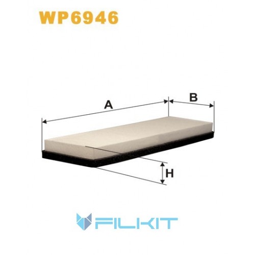 Cabin air filter WP6946 [WIX]