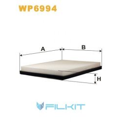 Cabin air filter WP6994 [WIX]