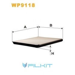 Cabin air filter WP9118 [WIX]