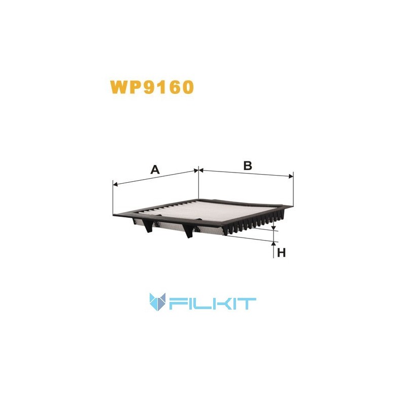 Cabin air filter WP9160 [WIX]