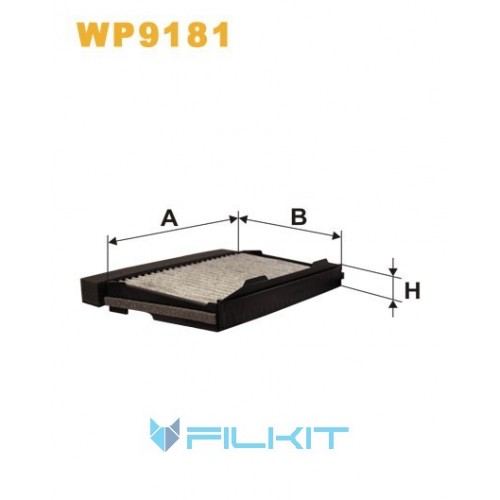 Cabin air filter WP9181 [WIX]