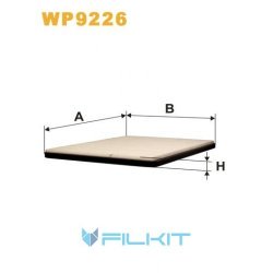 Cabin air filter WP9226 [WIX]