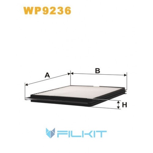 Cabin air filter WP9236 [WIX]
