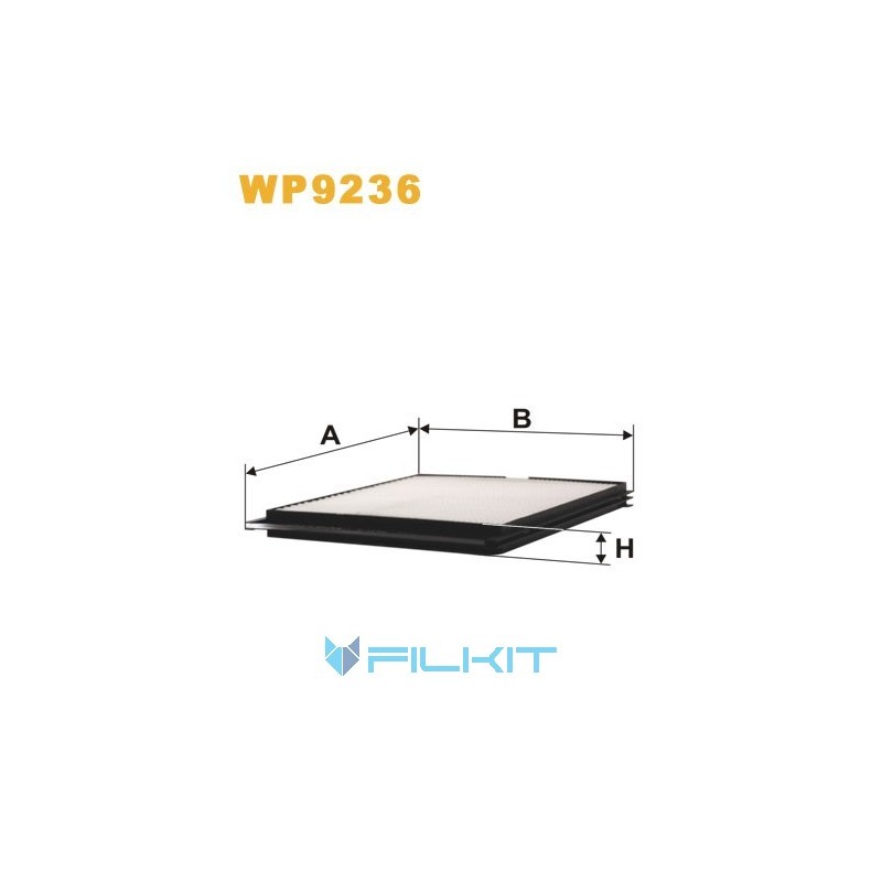 Cabin air filter WP9236 [WIX]