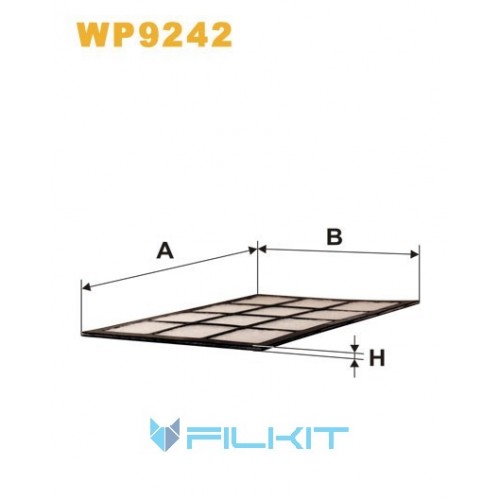 Cabin air filter WP9242 [WIX]