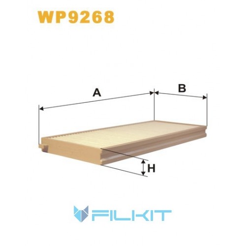Cabin air filter WP9268 [WIX]
