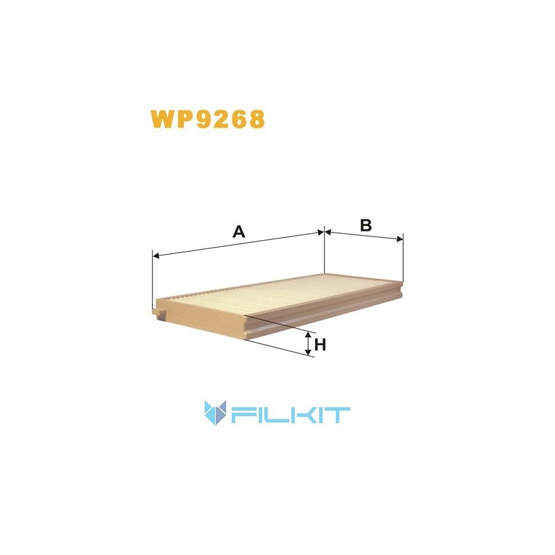 Cabin air filter WP9268 [WIX]
