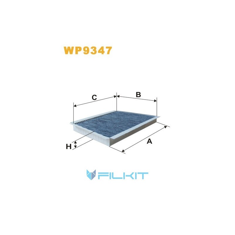 Cabin air filter WP9347 [WIX]