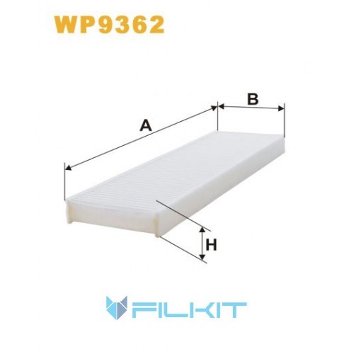 Cabin air filter WP9362 [WIX]