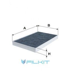 Cabin air filter WP9367 [WIX]