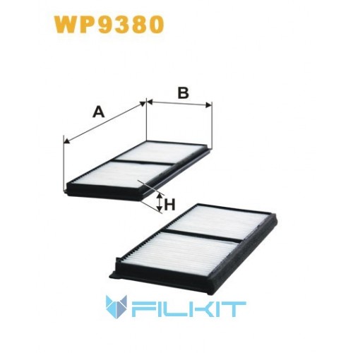 Cabin air filter WP9380 [WIX]