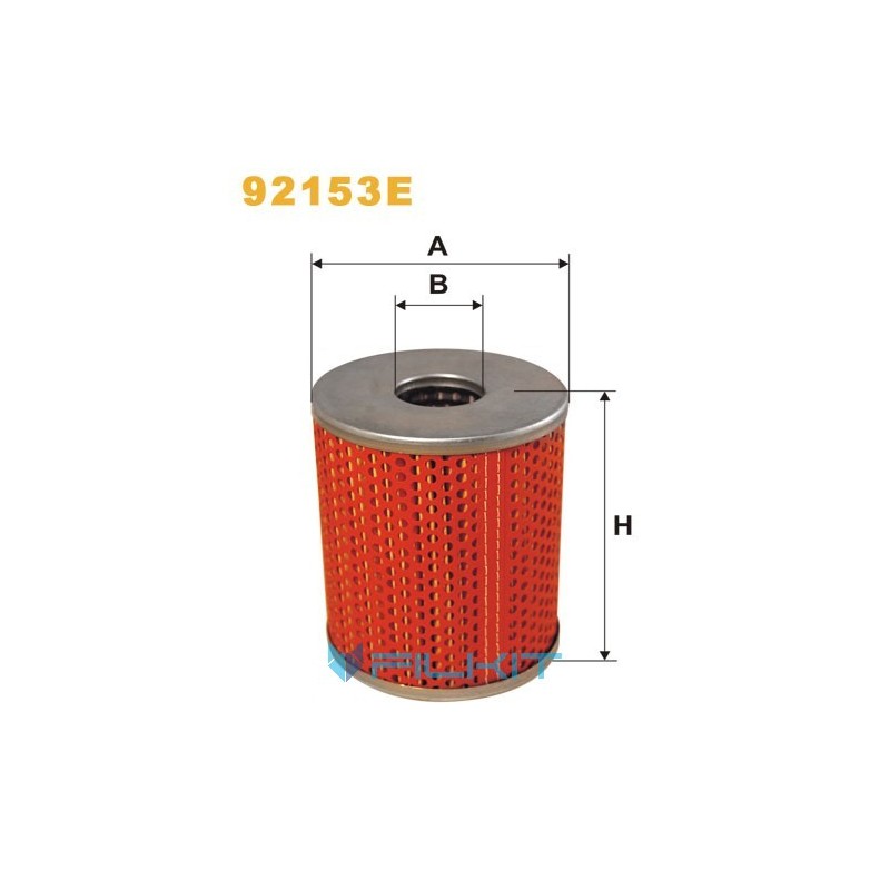 Oil filter (insert) 92153E [WIX]