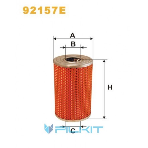 Oil filter (insert) 92157E [WIX]