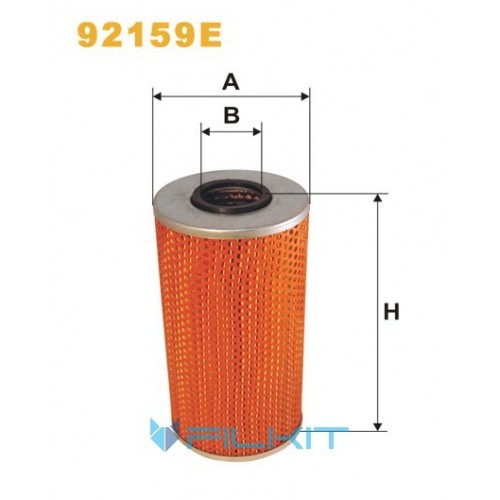 Oil filter (insert) 92159E [WIX]