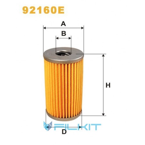 Oil filter (insert) 92160E [WIX]