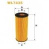 Oil filter (insert) WL7435 [WIX]