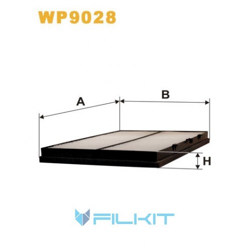 Oil filter (insert) WP9028 [WIX]