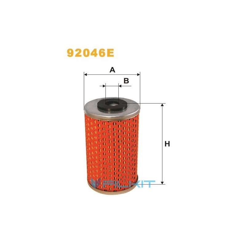 Hydraulic filter (insert) 92046E [WIX]