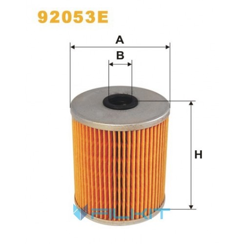 Hydraulic filter (insert) 92053E [WIX]