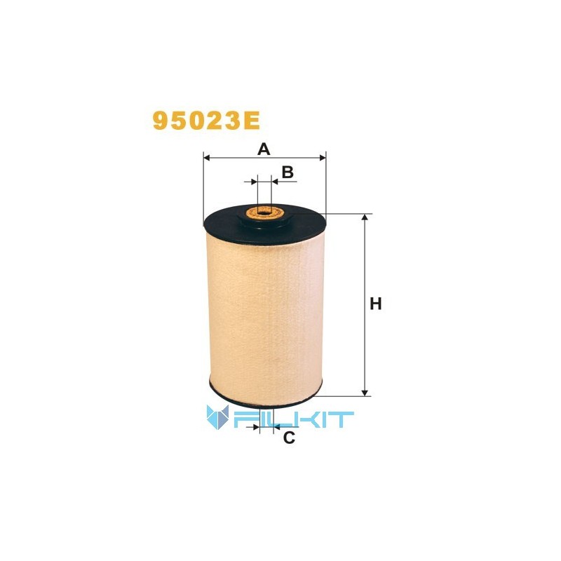 Fuel filter (insert) 95023E [WIX]