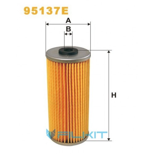 Fuel filter (insert) 95137E [WIX]