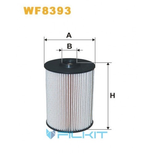 Fuel filter (insert) WF8393 [WIX]