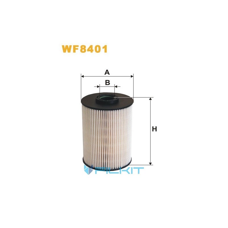 Fuel filter (insert) WF8401 [WIX]