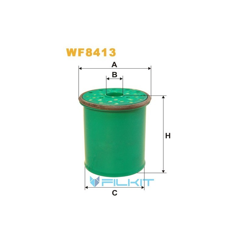 Фільтр паливний (вставка) WF8413 [WIX]