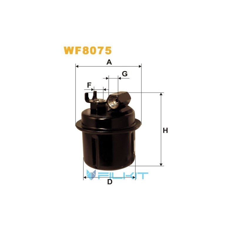 Фільтр паливний WF8075 [WIX]