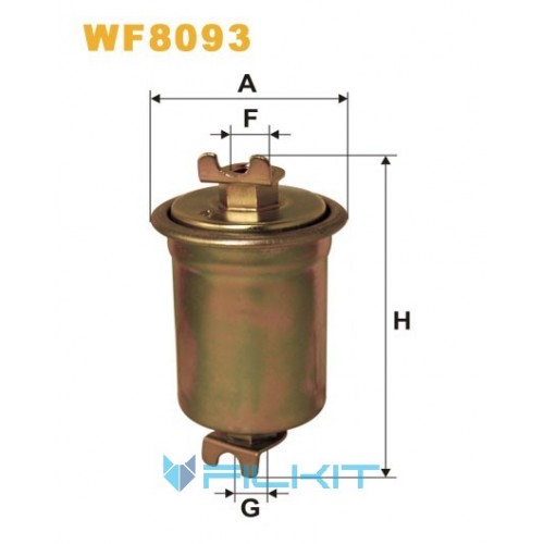 Фільтр паливний WF8093 [WIX]