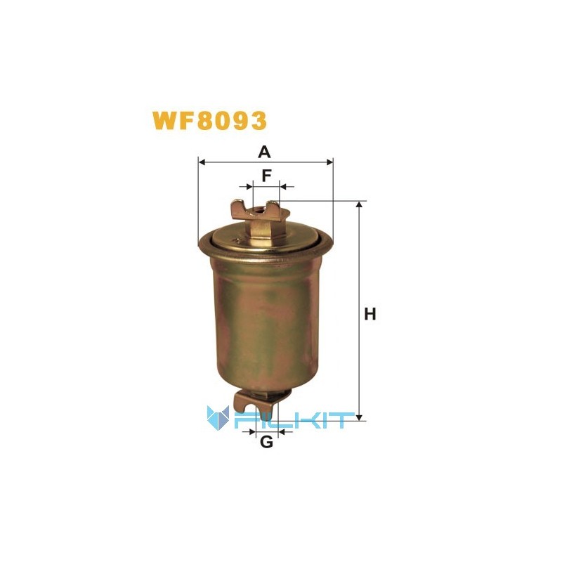 Фільтр паливний WF8093 [WIX]