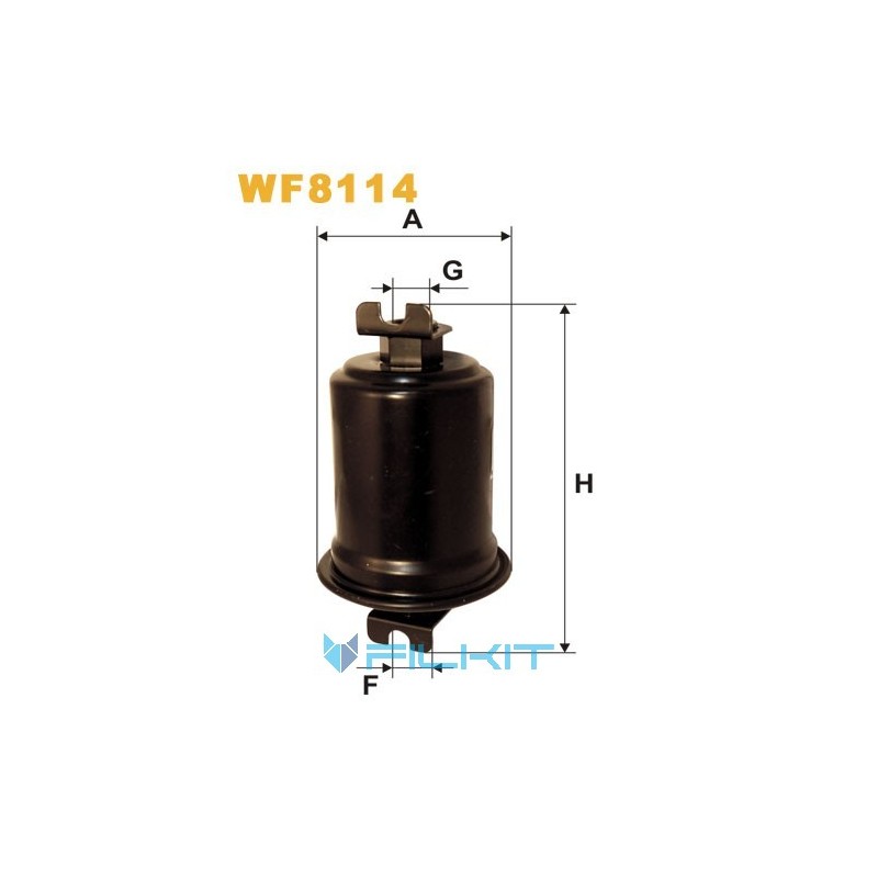 Фільтр паливний WF8114 [WIX]