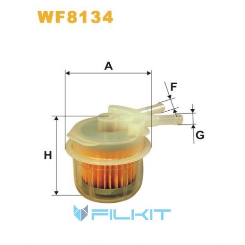Фільтр паливний WF8134 [WIX]