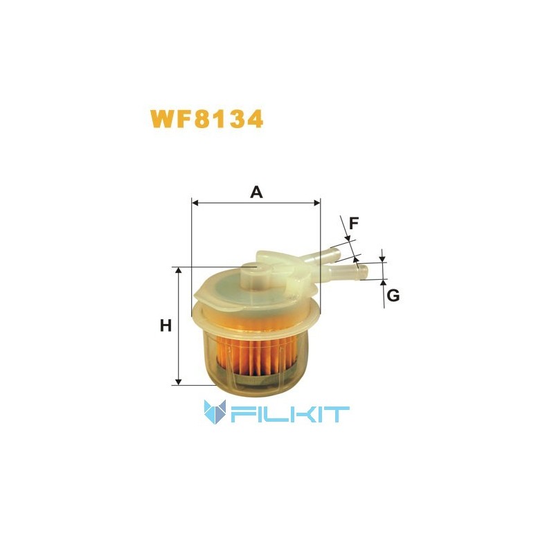 Фільтр паливний WF8134 [WIX]