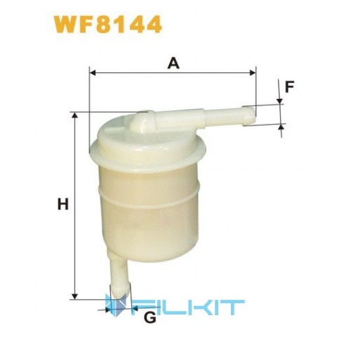 Фільтр паливний WF8144 [WIX]