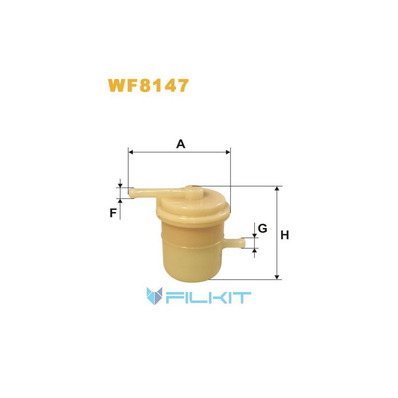 Фільтр паливний WF8147 [WIX]