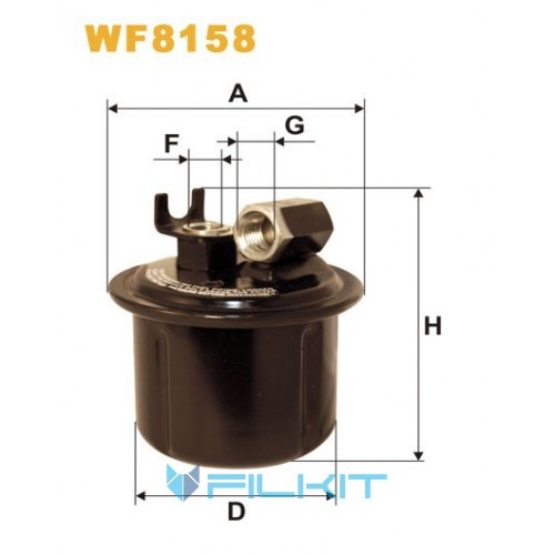 Фільтр паливний WF8158 [WIX]