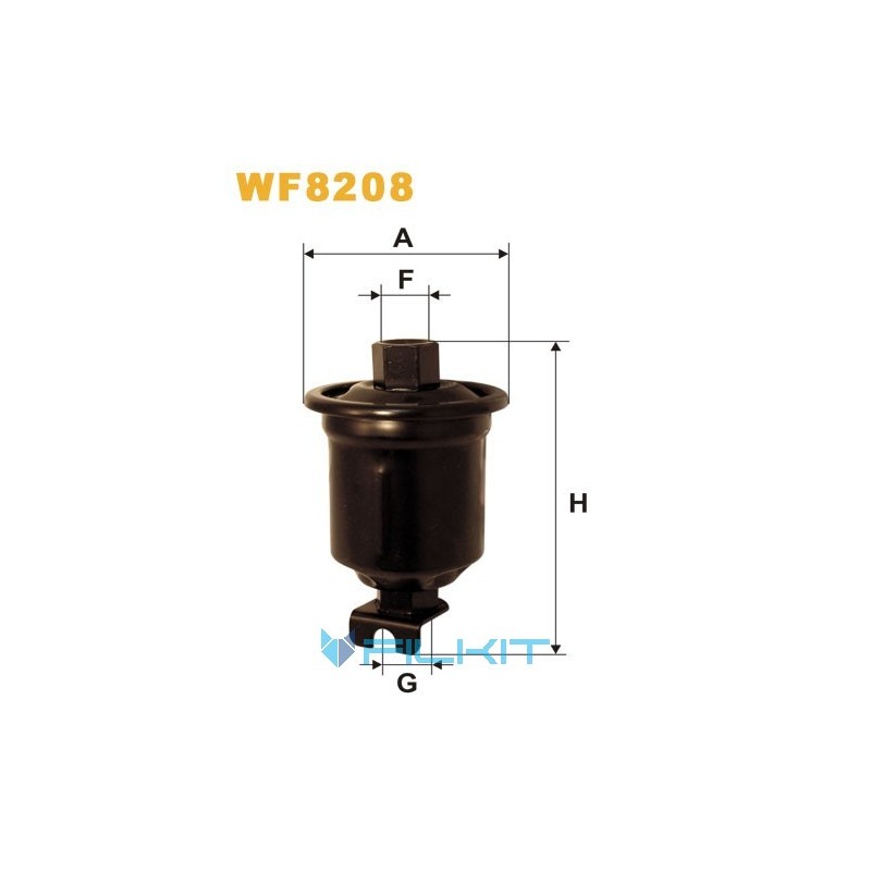 Фильтр топливный WF8208 [WIX]