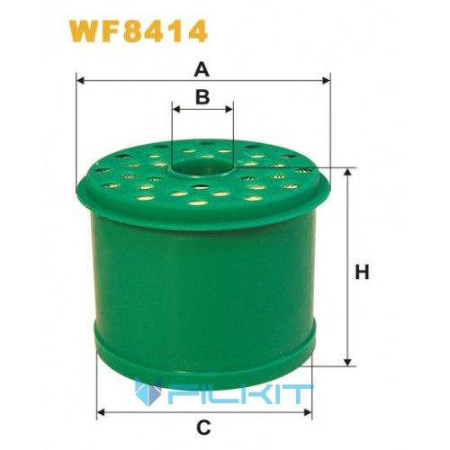 Фильтр топливный WF8414 [WIX]
