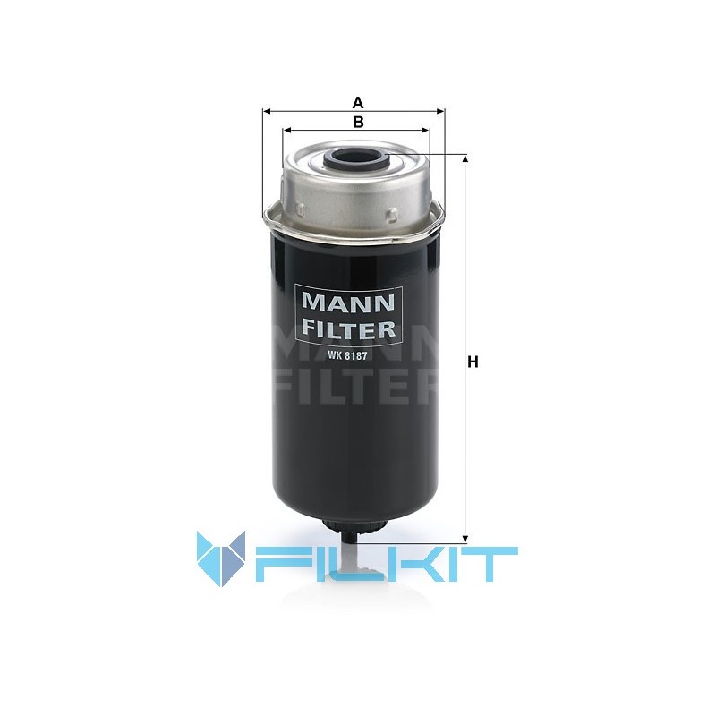 Фильтр топливный WK 8187 [MANN]